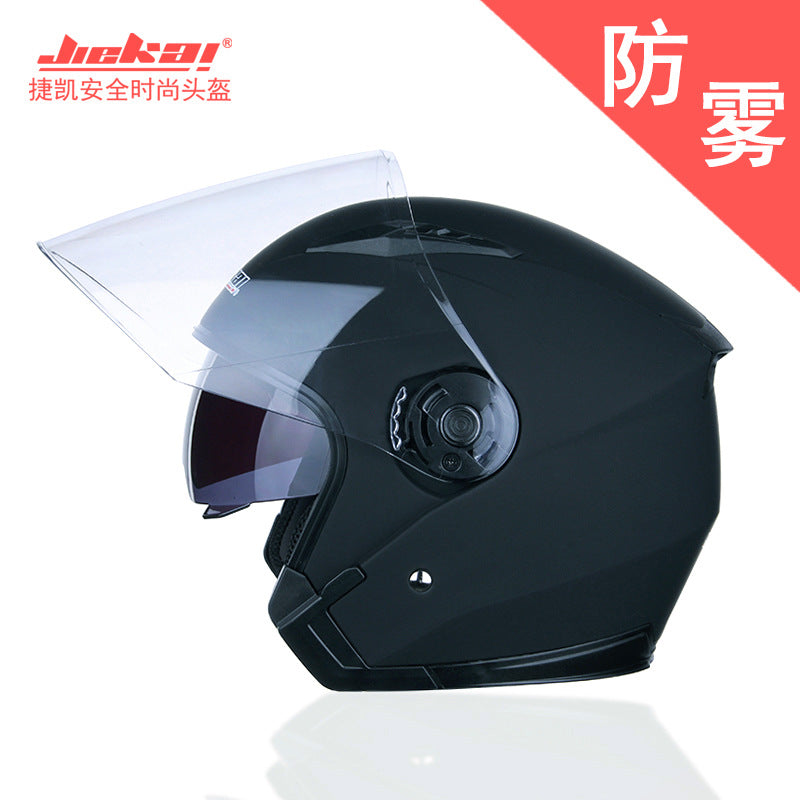 Cross-border electric car helmet half-helmet four-season general-purpose men's and women's half-covered helmet (foreign trade model)