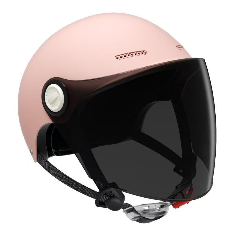 Ad3C Certified Electric Vehicle Helmet Summer Women's Popular Men's Safety Helmet Half Helmet Wholesale New National Standard Sun Protection Popular Model