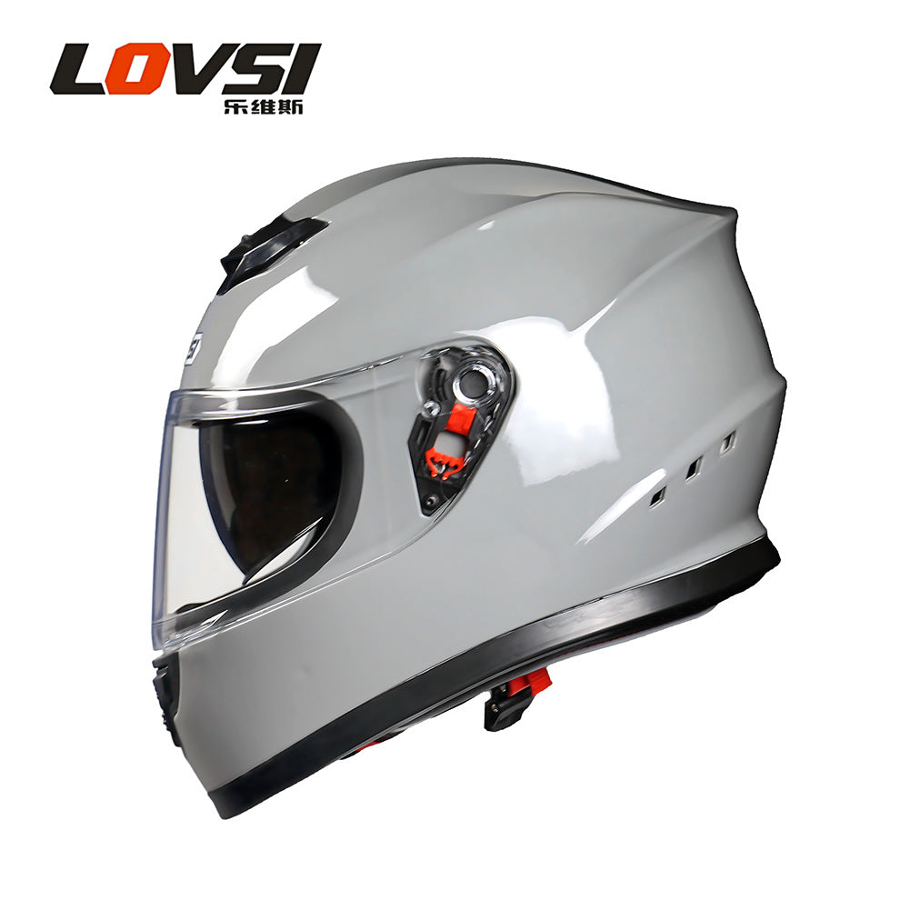 Foreign Trade Special for Motorcycle Helmet Men's Anti-fog Warm Winter Motorcycle Electric Vehicle Locomotive Women's Full Covered Full Helmet