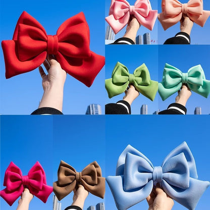 Motorcycle helmet decorations bow electric car battery car full helmet decorative accessories net red accessories women wholesale