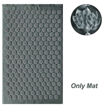 Massage Cushion Yoga Acupressure Mat Acupuncture Massage Mat Relieve Stree Back Body Pain Spike Mat Foot Massager Shakti Mat