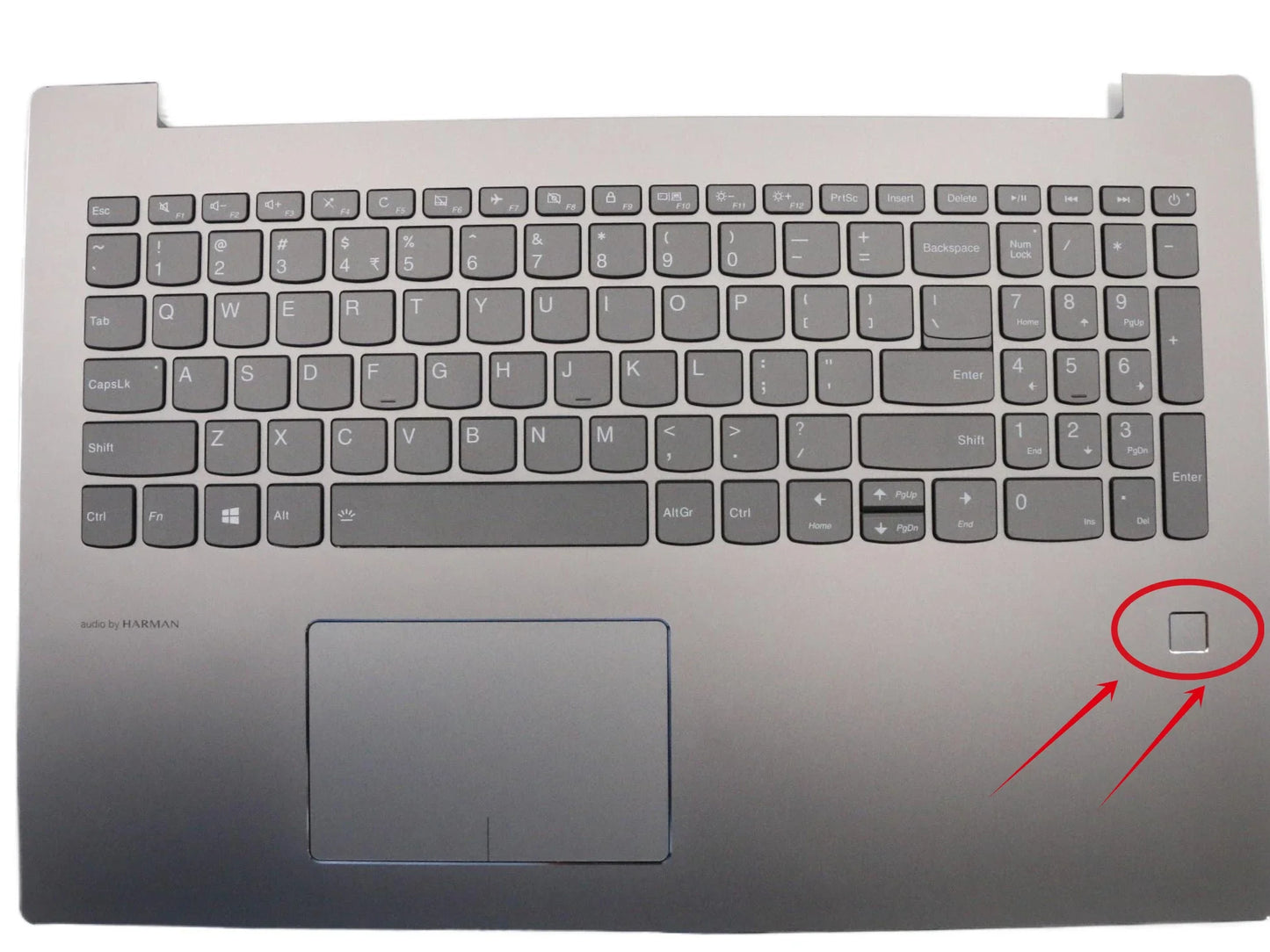 M New Original for Lenovo IdeaPad 520-15 520-15ISK 520-15IKB Laptop Palmrest Upper Case with US Backlit Keyboard