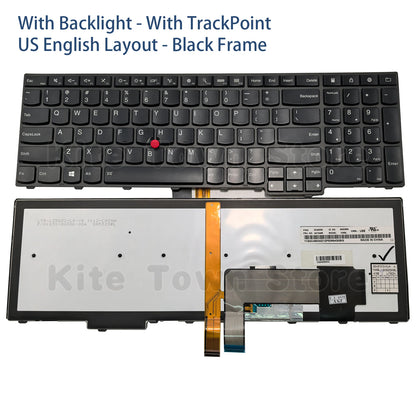 New US Laptop Keyboard Backlit for Lenovo Thinkpad E531 E540 L540 L550 L560 L570 T540 T540p T550 T560 W540 W541 W550 W550s P50s