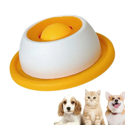Funny Interactive Pet Lick Toys Promotes Dental Health Self-Soothing Snack Bowl Training Yogurt Licking Plate For Dogs Cats