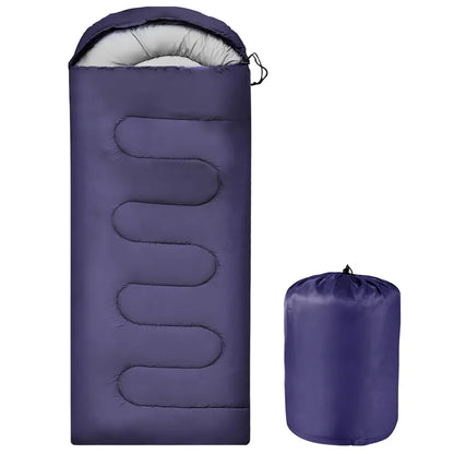 Camping Sleeping Bag Ultralight Waterproof 4 Season Warm Envelope Backpacking Sleeping Bags for Outdoor Traveling Hiking