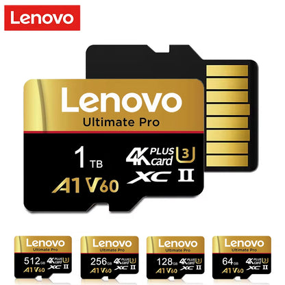 Original Lenovo Micro 16GB 512GB 256GB 128GB 32GB 64GB 16GB Large Capacity 100MB/s UHS-I Class10 for Camera Surveillance Devices