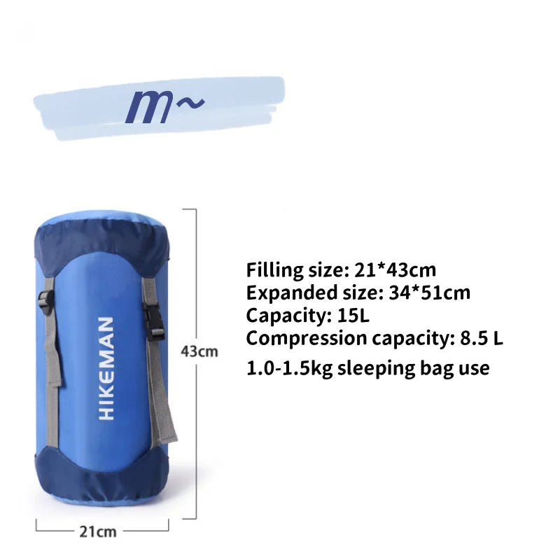Sleeping Bag Compression Storage Bag Outdoor Camping Multi-purpose Waterproof Storage Bag Portable Ultra-light Storage Bag