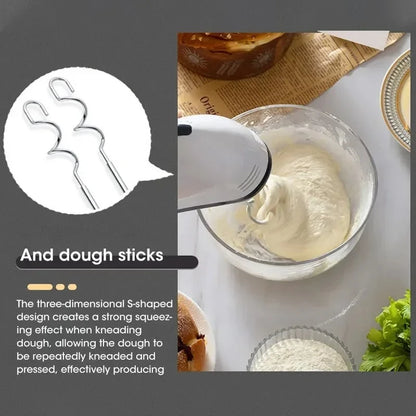 Handheld 7-Speed Automatic Electric Mixer for Baking Multi-Functional Food Egg Cream Cake Dough Mixing Home Kitchen Use