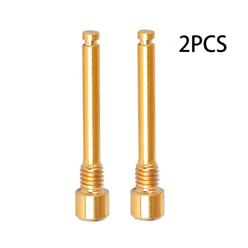 2pcs Titanium Bolts For Threaded Disc Brake Systems Rust-Free Titanium Bolt For SR AM Avids Bicycle Disc Brakes Bike Accessories