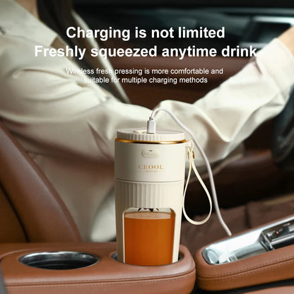 2025 New Rechargeable Mixers Fresh Fruit Juicers Usb Portable Juice Bottle Mini Fast Electric Blender Smoothie Ice Maker Home