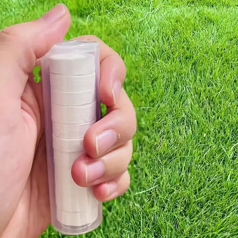 1/2 Roll Expandable Compressed Towels, Non-Woven Portable Tissues for Travel, Camping & Outdoor Use