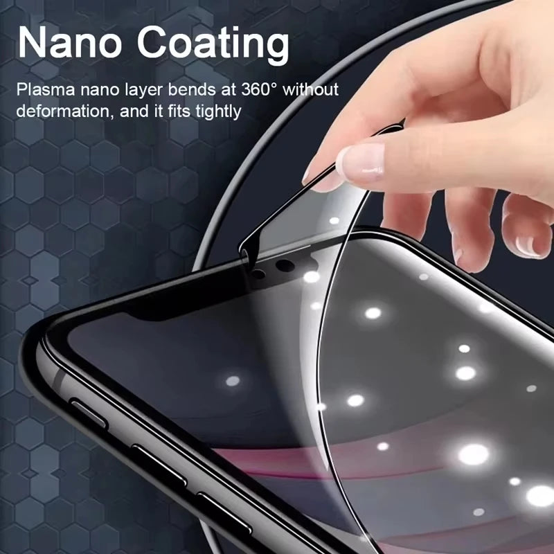 1-5Pcs Matte Ceramic Privacy Screen Protector for iPhone 14 11 12 13 15 16 17 Pro Max Air Antispy Film for iPhone 7 8 Plus XR XS