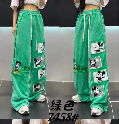 Original Design Sense Long Slacks 2025 Autumn New Fashionable Loose Casual Pants Ladies With Draped Straight Wide-Leg Trousers