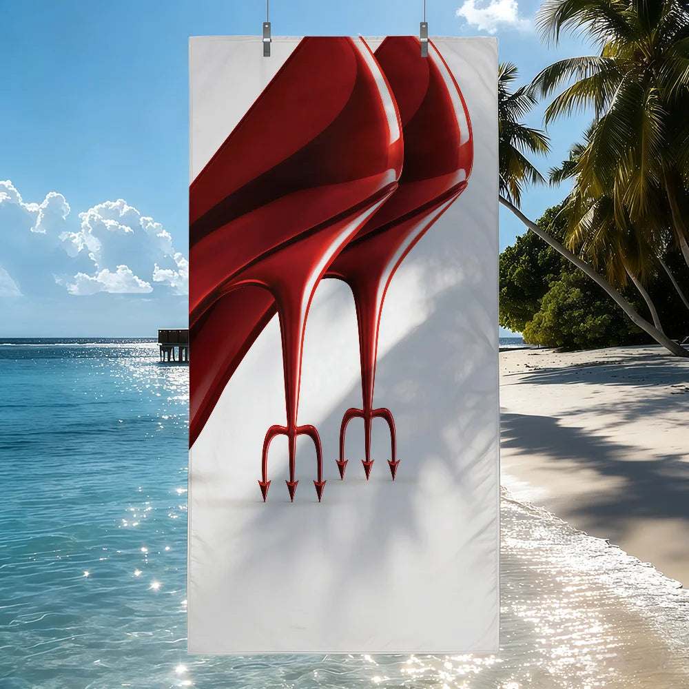 Movie The Devil Wears P-Pa-Prada-S 2 Towel Quick Drying Beach Towels Are Suitable For Swimming Pools Camping Yoga And The Gym