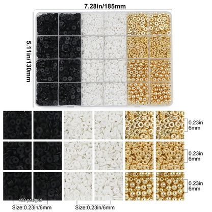 CCB Craft Kits A Variety of Styles Sizes—Handmade DIY Jewelry Making Materials Accessories for Bracelets Necklaces Other Jewelry