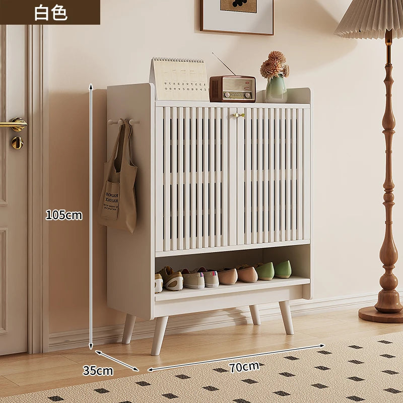 Slippers Storage Shoe Shelf College Dorm Essentials Modern Vertical Organizer Shoe Cabinet Wooden Muebles Entrance Furniture