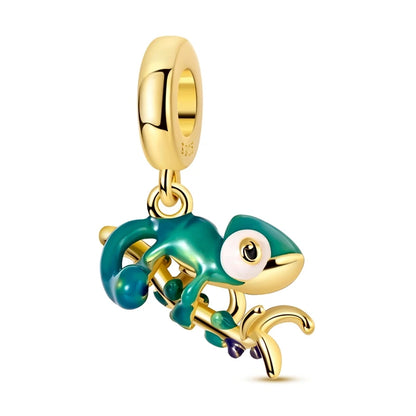 Colorful 925 Sterling Silver Mushroom Rabbit Beads & Toucan Dangle Charm Fits Bracelet Boutique Beautiful Pendant Gifts