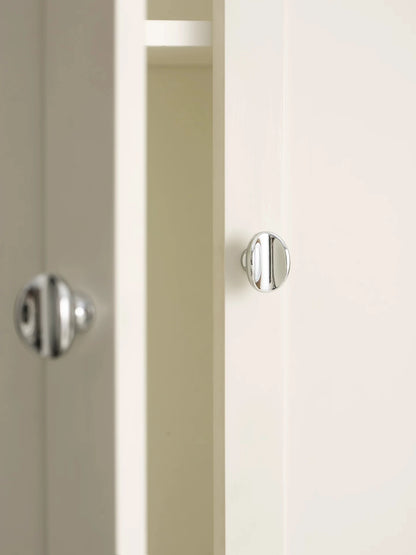 Bedroom Furniture Bright Silver Solid Brass Closet Wardrobe Door Handles Shoe Cabinet Drawer Silver Kitchen Small Pulls Knobs