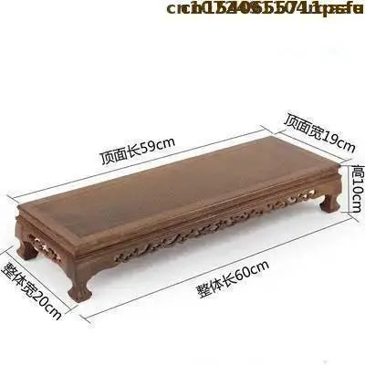 High Quality Miniature Wooden Coffee Table Tea Sets Coffee Desktop Table Candy Table Furniture Vase Flower Pot Sorting Table