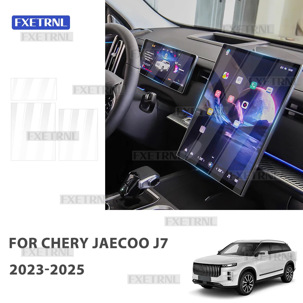 For chery Jaecoo J7/Chery Jaecoo 7 Phev 2023 2024 2025 2026 13.2inch 14.8inch Car GPS Navigation Dashboard Tempered Glass Screen