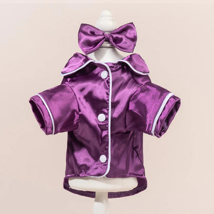 Pet Pajamas Dog Costume Teddy Retriever Clothes Cat Apparel  Dogs Shirts Small Medium Dog Clothes Spring Summer Puppy Clothing
