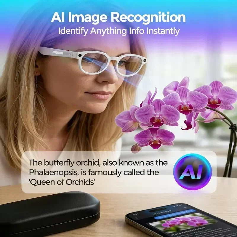 Xiaomi AI Smart Glasses AI Translation 8MP HD Camera 4K Shooting Image Bluetooth Call Recording Music Smart Sunglasses 2026