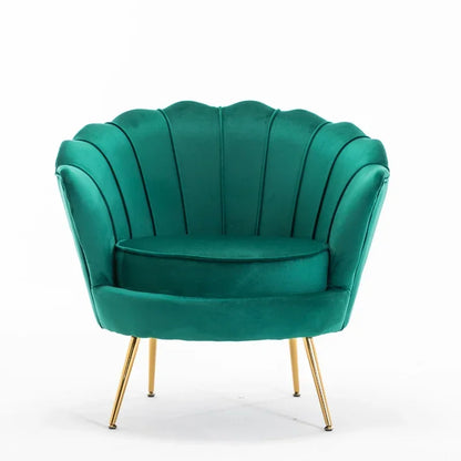Nordic Modern Simple Single Sofa Light Luxury Living Room Bedroom Seat Solid Wood Frame Soft Sofa for Elegant Decor