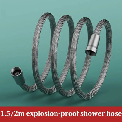 Braided shower pipe, universal water pipe, cold and hot water shower head, explosion-proof connection pipe