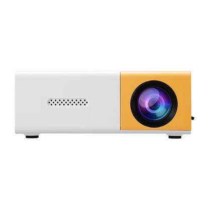 Home Theater YG300  Projector Support 1080P Decoding Built-in Audio LED Projector for Smartphone Notebook 3D Glasses As Gift