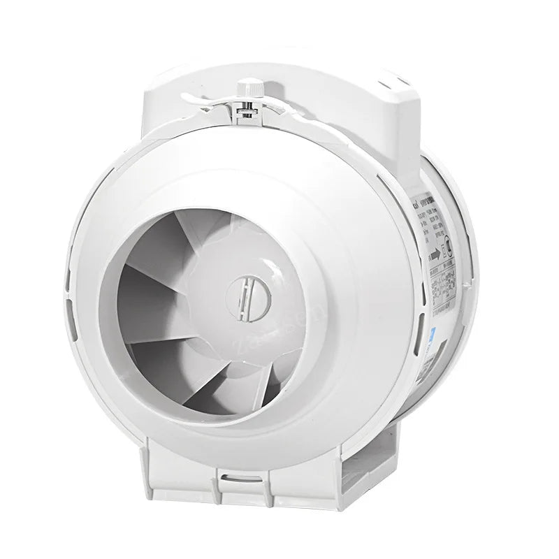 3''4'' 5'' 6''Silent Duct Fan 220V Air Extractor Exhaust Ventilation Bathroom Kitchen Ventilator Wall Blower Industrial Fan
