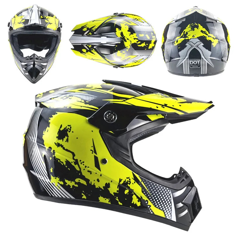 Motorcycle helmet children off-road helmet bike downhill AM DH cross helmet capacete motocross casco para motociclista