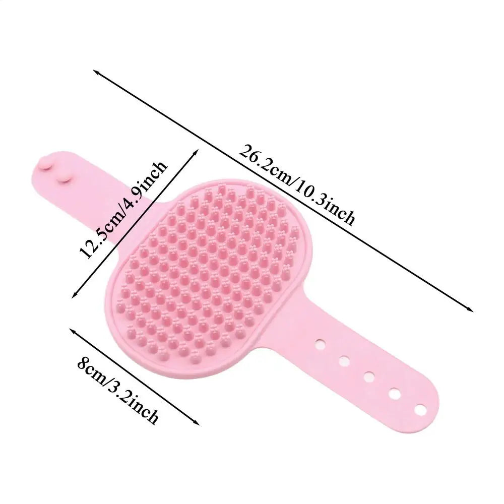Pet Bath Brush Comb  Cat Dog Grooming Massage Glove Fur Removal Tool for Cats  Dogs Deshedding Washing Pet Bathing Supplies