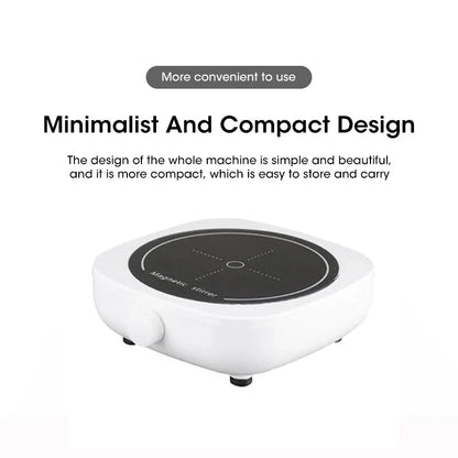 Mini Magnetic Stirrer Lab Stir Mixer Portable Stir Plate with Stir Bar 2L 4000RPM USB Cable Connection for Laboratory