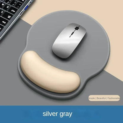 Gradient Mouse Pad Wrist Guard with Wrist Rest Mouse Pad Wrist Support Computer Silicone Mouse Pad