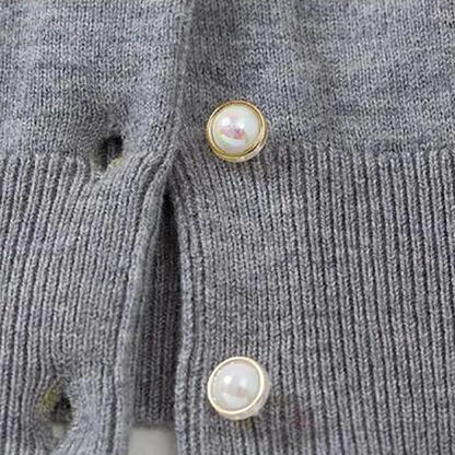 Spring Fall Slim Knit Cardigans Jacket Women Casual Korean Sweater Coats O-neck Knitwear Gilet Basic Single Breasted Malhas Tops