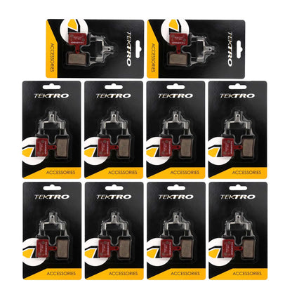 TEKTRO P20.11 Semi-Metallic Brake Pads for Mountain Bike Disc Brake Systems - High Friction, Durable & Quiet Performance