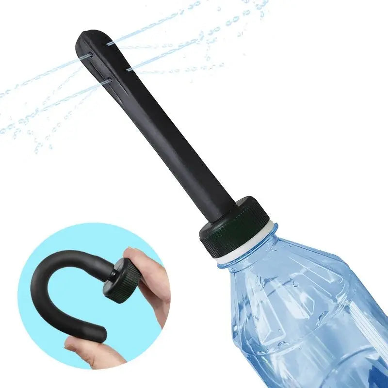 1Pcs Bidet Sprayer Personal Cleaner Hand Held Hygiene Washing Travel Anal Enema Silicone Wash Nozzle