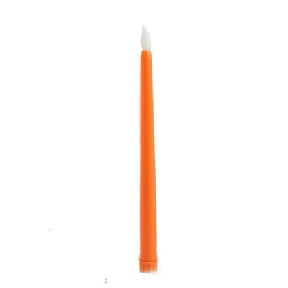 Simulation Led Candles with Flickering Flame Battery Operated Candlesticks 3D Wick Creative Flameless Taper Candles Thanksgiving