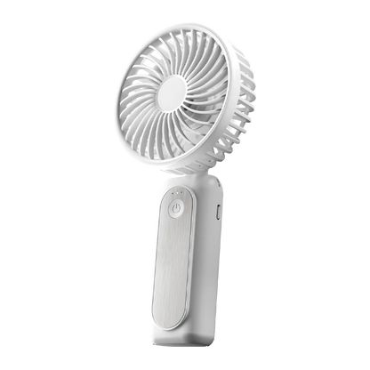 Portable Handheld Fan, Battery Operated Fan with Base, Rechargeable Mini Fan for Outdoor Indoor for Summer and For Outdoor