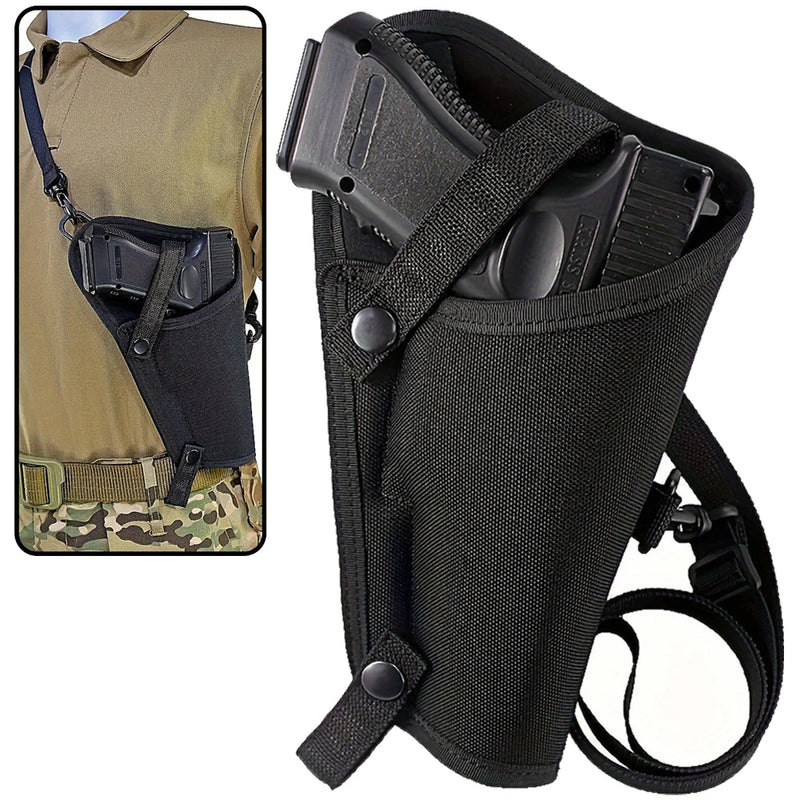 Tactical Concealed Underarm Bag Outdoor Shoulder Bag Strap Sports Phone Accessory Pouch Adjustable Gun Pistol Holster