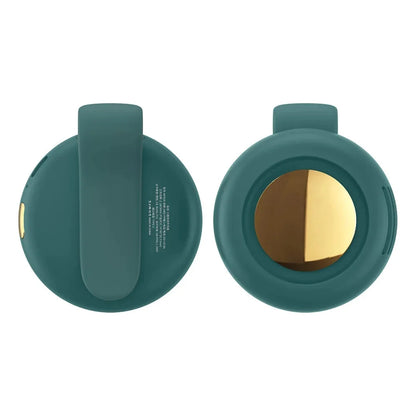 Portable Fan Mini Handheld Rechargeable Bladeless Electric Fan Clip Waist Fan Suitable for Outdoor Ventilation Desktop Small Fan