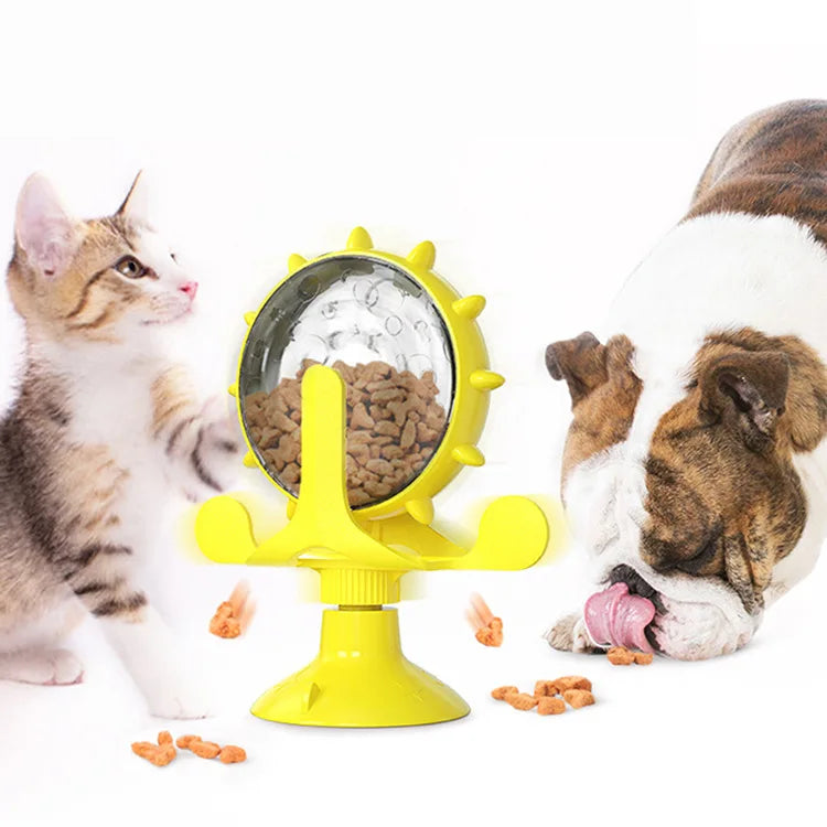Cat and Dog Pet Toy Food Dispenser, Interactive Toy for Cats and Dogs, Training Automatic Feeder, Cat Toy