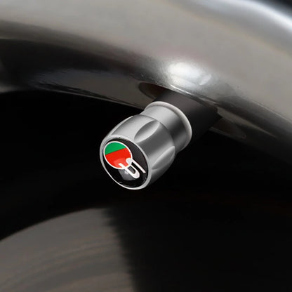 Car Wheel Tire Valve Caps Tyre Rim Stem Cover for Jaguar R S XF XE X-Type XJ F-Pace F-Type E-Pace I-PACE XJR XFR Accessories