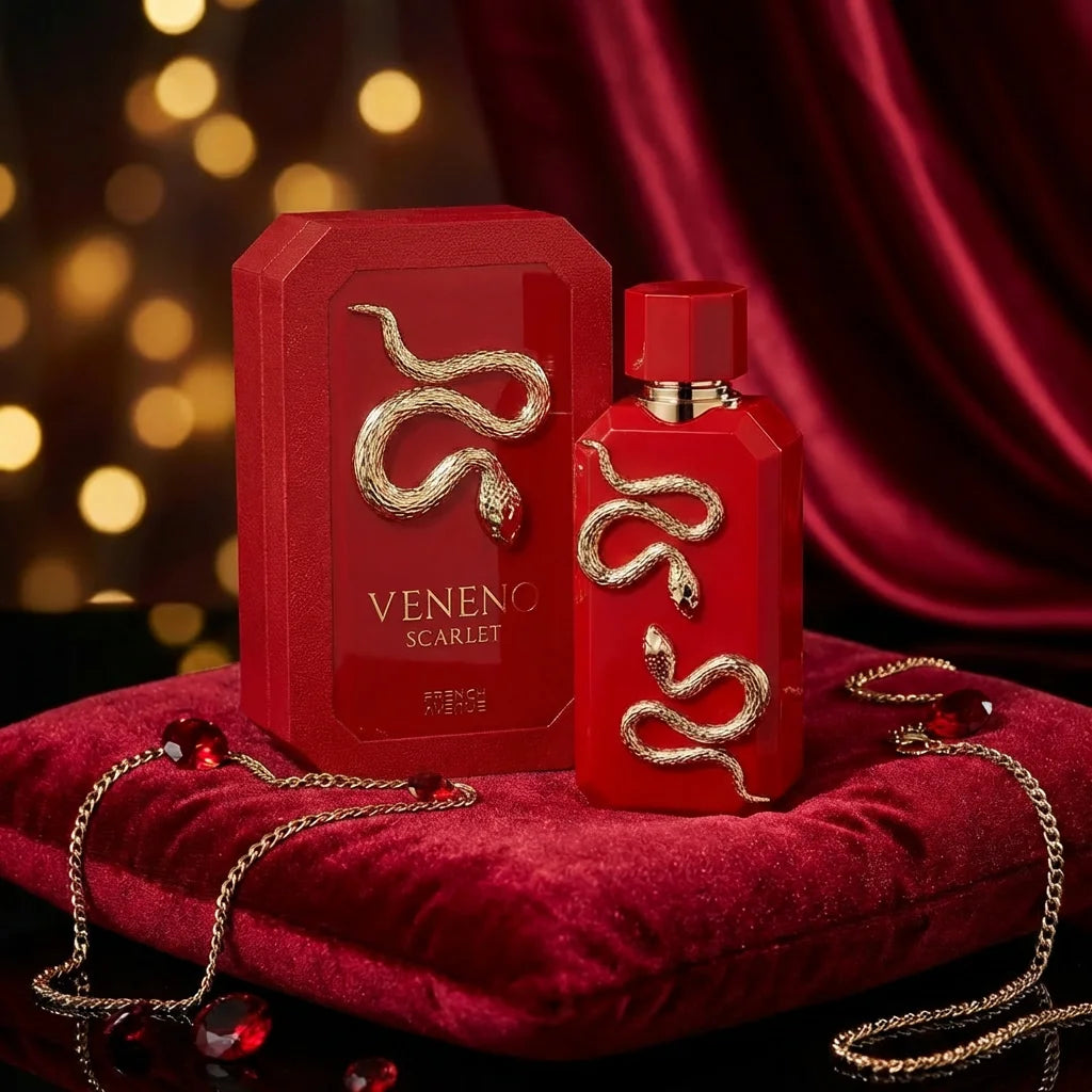 Veneno Bianco Long-Lasting Perfume Veneno Scarlet Spicy Ambery Fragranc Middle East Dubai Arabian Romantic Natural Fragrance