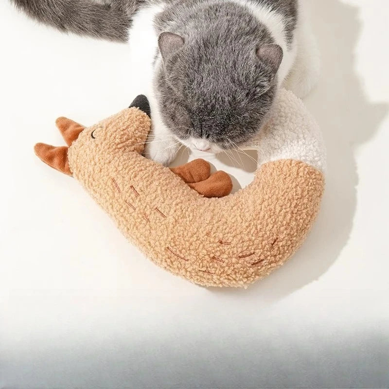 Cat Dog Toys Chewers Cats Dogs,Chew Squeak Toy Cats Dogs Interactive Plush Doll Pet Products