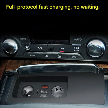 Car Accessories For A6 C7 Rs6 A7 2012-2018 Charging Panel Phone Holder Car