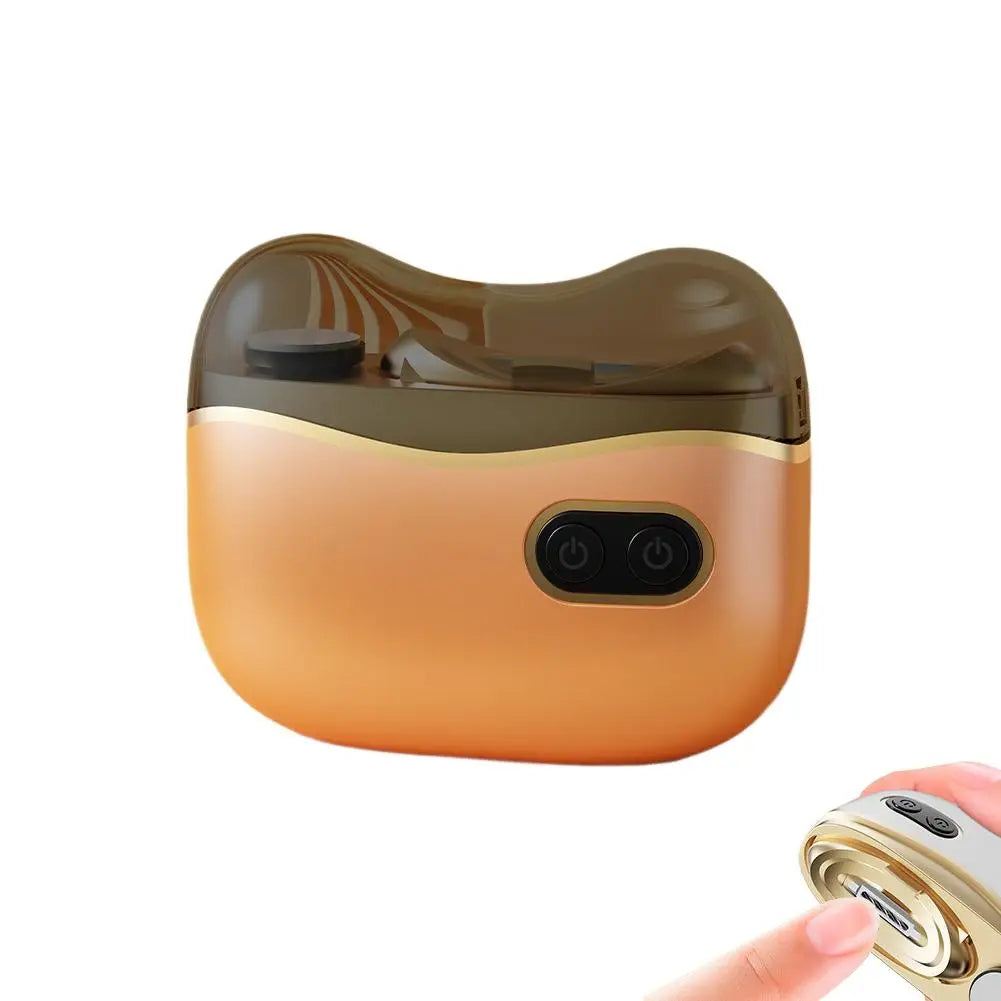 Electric Nail Clipper Polisher, Electric Nail Polishers With Light , File Organizers, for Adult Baby Fingernail Toe Scissors