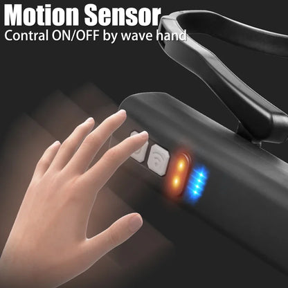 2025 New Ear-Hanging Headlamp, 1000 Lumens Motion Sensor LED Head Light, 3 Modes Light for Hands Free Camping Running Repair