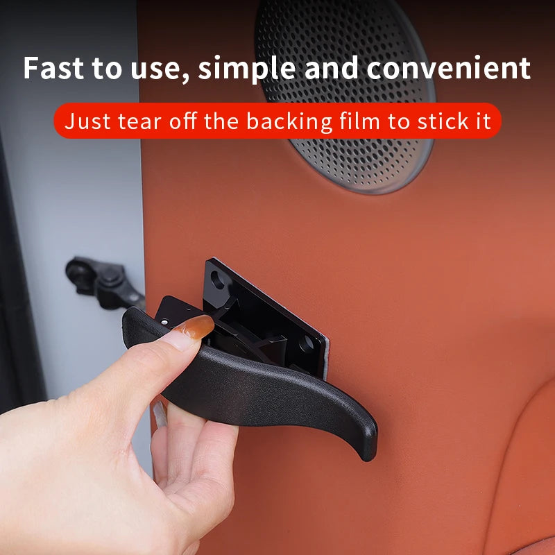 1/2PCS Self-Adhesive Car Umbrella Holders Trunk Storage Organizer Hook Umbrella Mounting Bracket Interior Auto Accessories