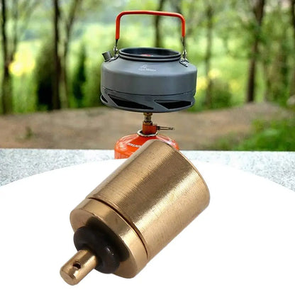 Portable Gas Tank Outdoor Stove Stove Accessories Gas Burn-er Accessories Gas Refill Adapter Gas Converter Head Stove Adapter